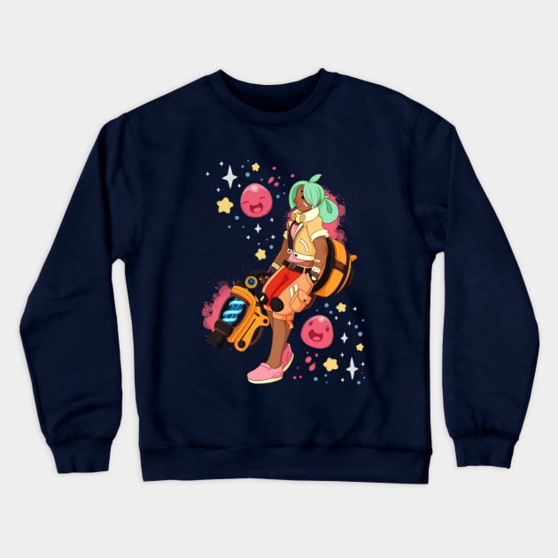 Beatrix (Slime Rancher) -Art by Tailster- Crewneck Sweatshirt by Tailster